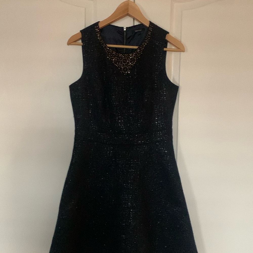 Navy blue formal dress